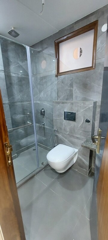 Bathroom in 2 BHK Builder Floor at Paschim Vihar – for Rent
