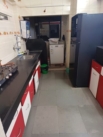 Kitchen in 2 BHK Apartment at Makarba – for Rent