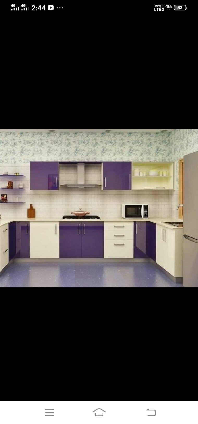 Kitchen, kashmiri gate 1 Bedroom 450 Sq.Ft. Builder Floor In Kashmiri Gate Delhi 8376673