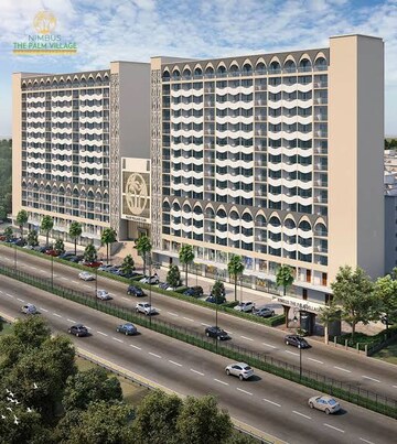 3 BHK Apartment – Exterior View View at Nimbus The Palm Village, Sector 22a Yamuna Expressway - for Sale