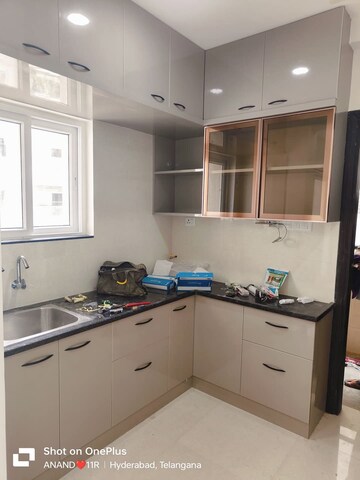 Kitchen in 3 BHK Apartment at Begumpet – for Rent