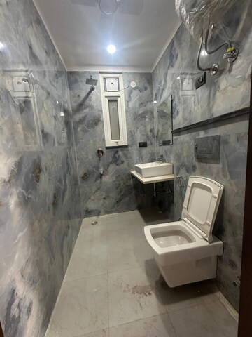Bathroom in 2 BHK Builder Floor at Saket – for Rent