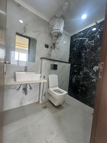 Bathroom in 2 BHK Builder Floor at Saket – for Rent