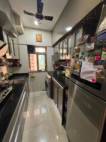 Kitchen in 1 BHK Apartment at Sheth Vasant Oasis, Andheri East – for Rent