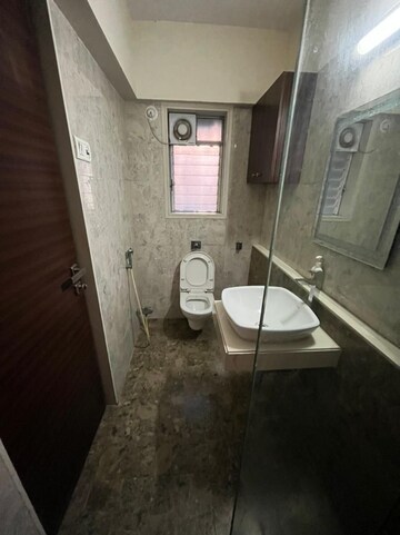 Bathroom in 3 BHK Apartment at Romell Umiya Grandeur, Goregaon East – for Rent