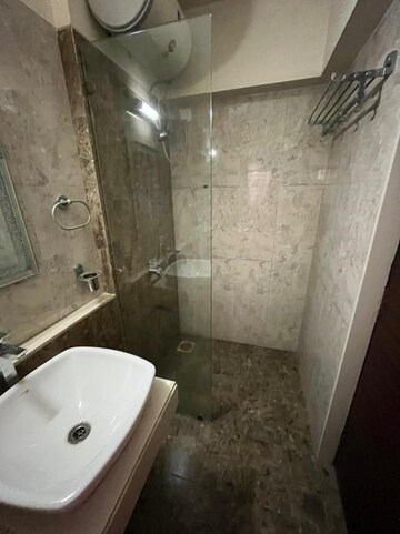 Bathroom in 3 BHK Apartment at Romell Umiya Grandeur, Goregaon East – for Rent