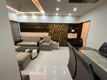 Living Room in 3 BHK Apartment at Romell Umiya Grandeur, Goregaon East – for Rent