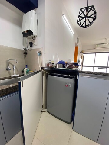 Kitchen in 1 BHK Apartment at Kanakia Rainforest, Andheri East – for Rent