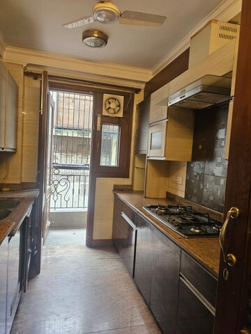 Kitchen in 3 BHK Apartment at Kalkaji – for Rent