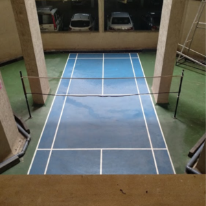 Staircase in 3 BHK Apartment at Oberoi Realty Splendor, Shyam Nagar – for Sale