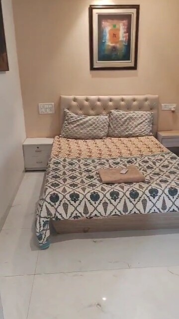 Bedroom in 3 BHK Apartment at Mohini Castle, Khar West – for Rent