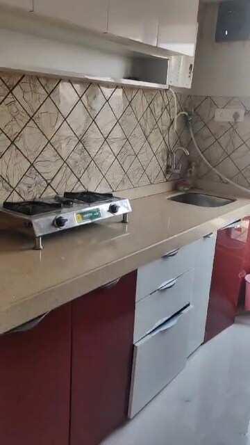Kitchen in 3 BHK Apartment at Mohini Castle, Khar West – for Rent