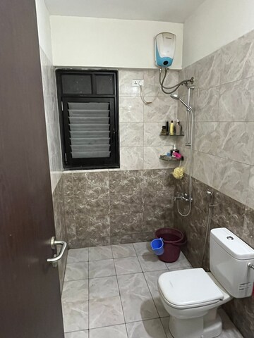 Bathroom in 2 BHK Apartment at Sarang Nanded City, Sinhagad – for Rent