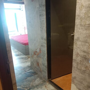 Bathroom in 3 BHK Apartment at Omkar Veda Exclusive, Parmanand Wadi – for Rent