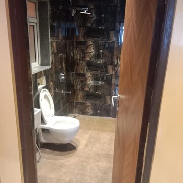 Bathroom in 3 BHK Apartment at Omkar Veda Exclusive, Parmanand Wadi – for Rent