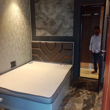 Bathroom in 3 BHK Apartment at Omkar Veda Exclusive, Parmanand Wadi – for Rent