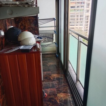 Balcony in 3 BHK Apartment at Omkar Veda Exclusive, Parmanand Wadi – for Rent