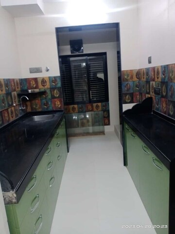 Kitchen in 2 BHK Builder Floor at Mulund West – for Rent