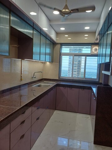 Kitchen in 1 BHK Apartment at Bhairaav Goldcrest Residency, Ghansoli – for Rent