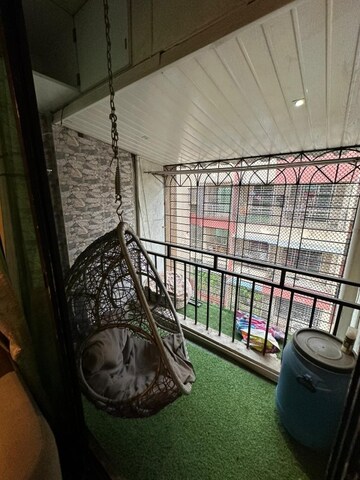 Balcony in 1 BHK Apartment at Ghansoli – for Rent