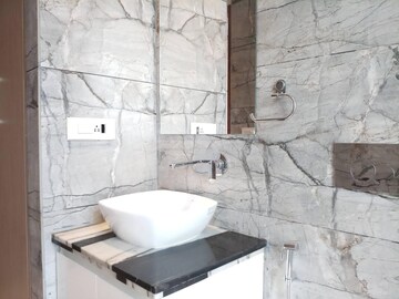 Bathroom in 3 BHK Builder Floor at Green Park – for Rent
