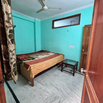 Bedroom in 2 BHK Builder Floor at Malviya Nagar – for Rent