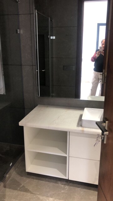 Bathroom in 3 BHK Builder Floor at South Extension ii – for Rent