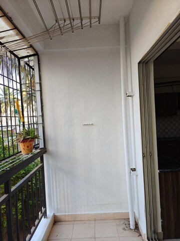 Balcony in 2 BHK Apartment at Nirman Sonestaa Silver Oak, Thubarahalli – for Rent
