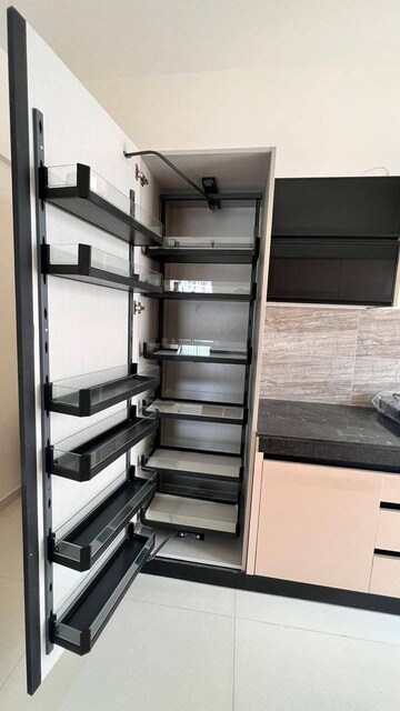 Staircase in 3 BHK Apartment at Shapoorji Pallonji Joyville Phase 3, Sector 102 – for Rent