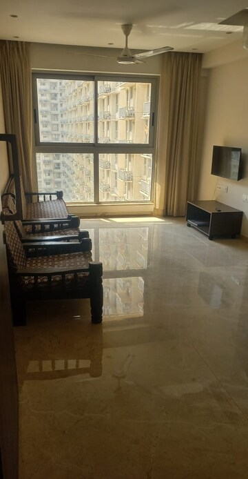 Living Room in 3 BHK Apartment at Saket – for Sale