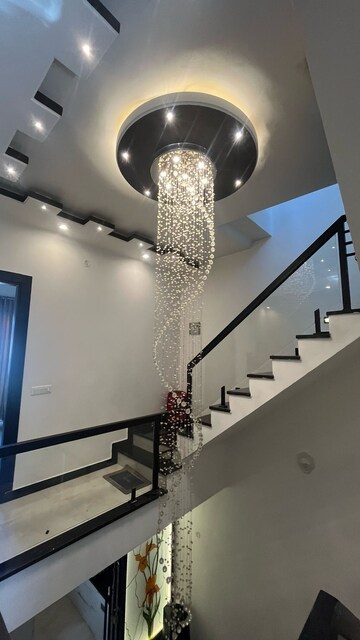 Staircase in 3 BHK Villa at Sahastradhara Road – for Sale