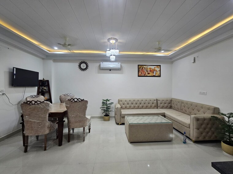 Living Room, peer mucchalla 3 Bedroom 1500 Sq.Ft. Apartment In Peer Mucchalla Zirakpur 8377930