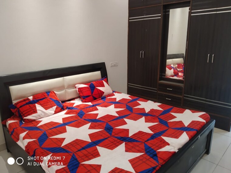 Bedroom, vip road 3 Bedroom 1130 Sq.Ft. Builder Floor In Vip Road Zirakpur 8378005