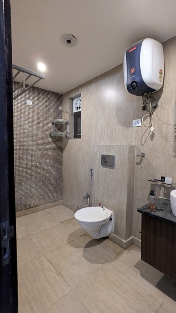 Bathroom in 4 BHK Builder Floor at Sector 43 – for Rent