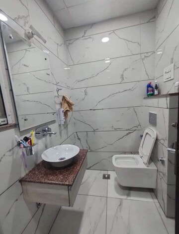 Bathroom in 4 BHK Builder Floor at Saket – for Rent