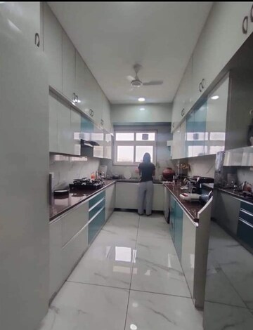 Kitchen in 4 BHK Builder Floor at Saket – for Rent