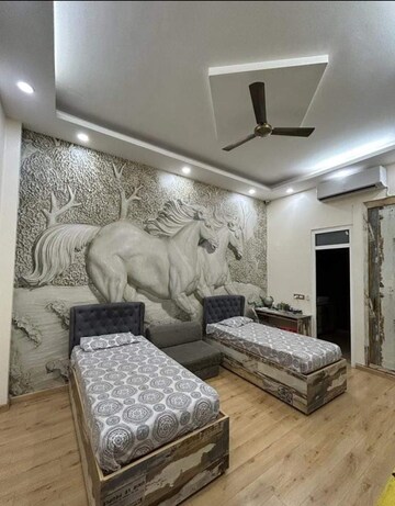Bedroom in 4 BHK Builder Floor at Saket – for Rent