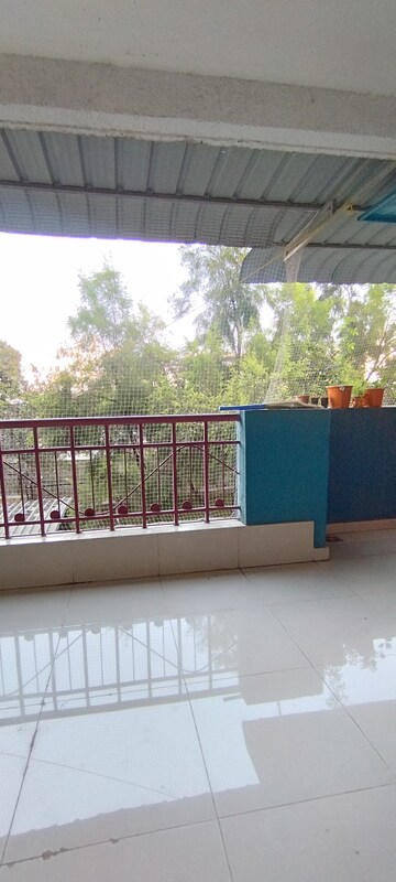 Balcony in 2 BHK Apartment at Nanded Madhuvanti, Sinhagad Road – for Rent