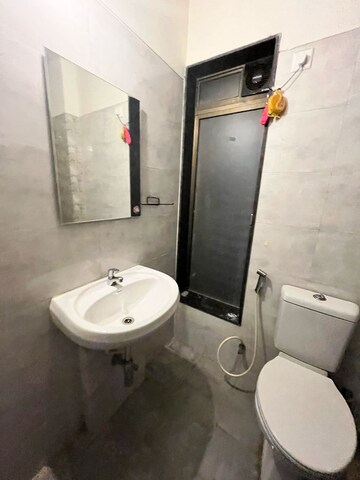 Bathroom in 2 BHK Apartment at Acme Ozone, Manpada – for Rent