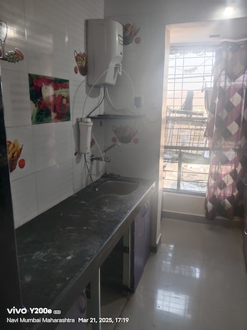 Kitchen in 1 BHK Apartment at Dnyaneshwari CHS Kharghar, Kharghar – for Rent
