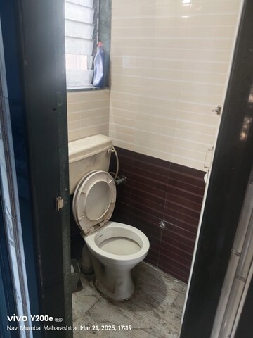 Bathroom in 1 BHK Apartment at Dnyaneshwari CHS Kharghar, Kharghar – for Rent