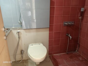 Bathroom in 2.5 BHK Apartment at Kanakia Spaces Niharika, Manpada – for Rent