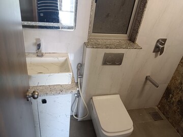 Bathroom in 1 BHK Apartment at Naman Premier, Andheri East – for Rent