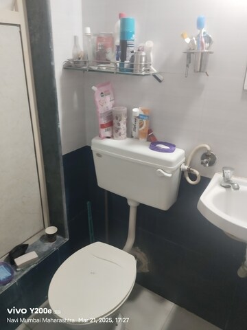 Attached Bathroom in 2 BHK Apartment at Dnyaneshwari Apartment, Ghansoli – for Rent