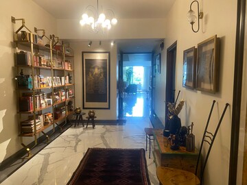 Living Room in 4 BHK Apartment at Vasant Vihar – for Sale