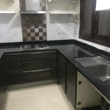 Kitchen in 3 BHK Builder Floor at Jangpura – for Rent