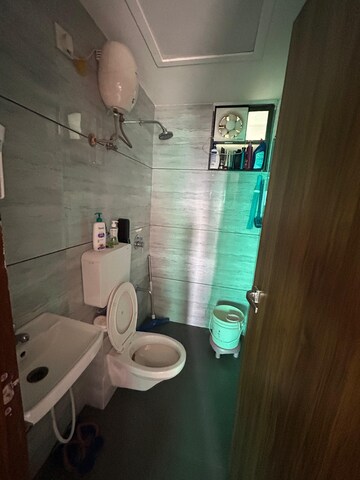 Bathroom in 3 BHK Apartment at Gandhi Vraj Residency 2, Science City – for Sale