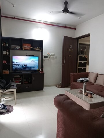 Living Room in 2 BHK Apartment at Runwal Eirene, Balkum Pada – for Sale
