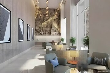 Living Room in 4 BHK Apartment at K Raheja Vivarea, Mahalaxmi – for Sale