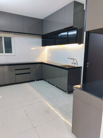Kitchen in 3 BHK Apartment at Rajapushpa Eterna, Nanakramguda – for Rent
